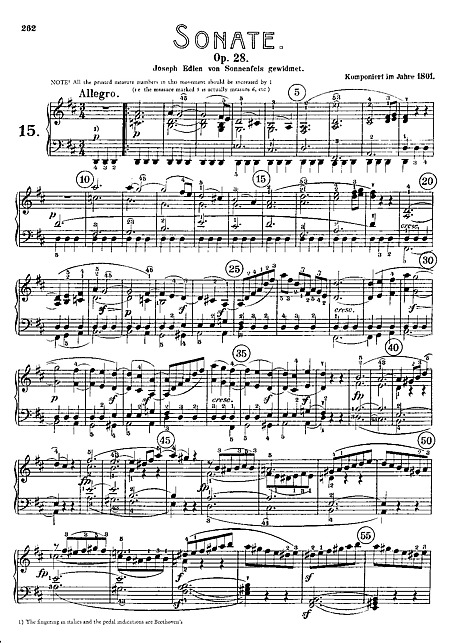 Piano Sonata No. 15 