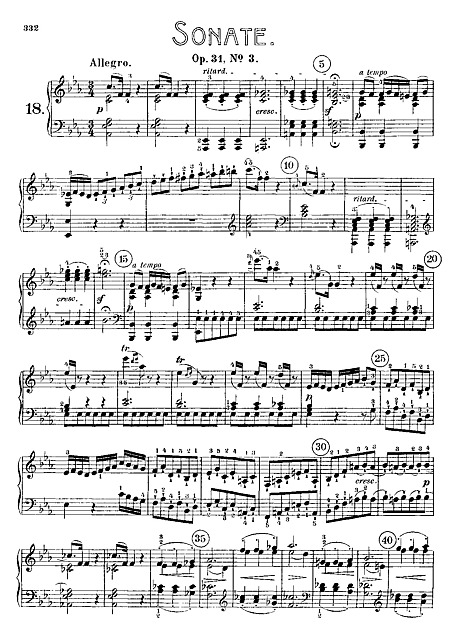 Piano Sonata No. 18 