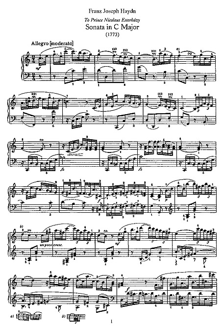 Sonata No. 21 Piano - Partituras - Cantorion, partituras y páginas  musicales gratis