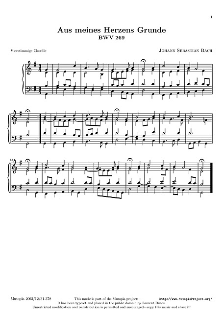 Miniatura de la partitura