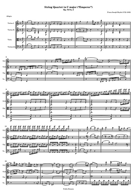 Miniatura di partitura
