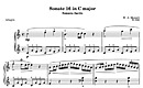 Passe-pied Piano Sheet Music by Wolfgang Amadeus Mozart, nkoda